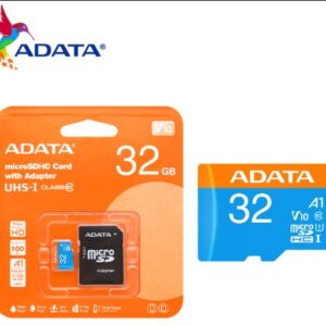 ADATA 威剛 32G 100MB/s microSDHC UHS-I V10 記憶卡-附轉卡